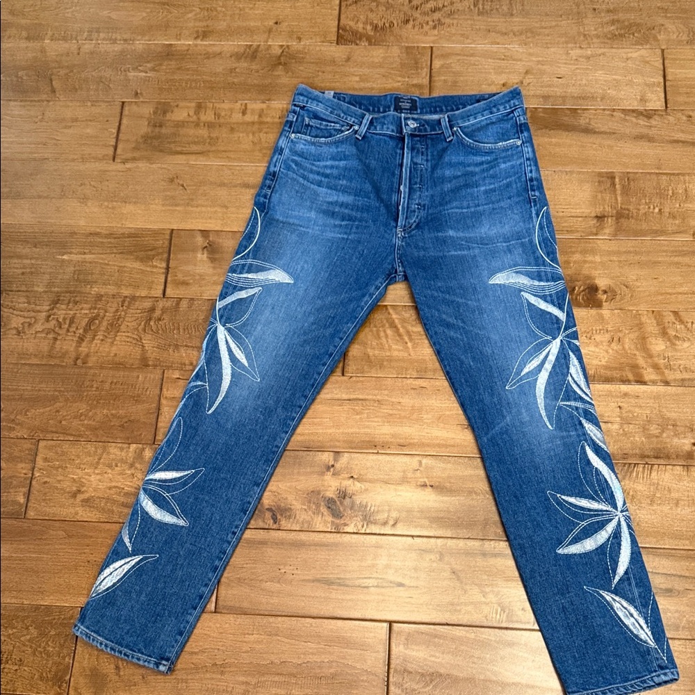 Citizens of Humanity Olivia Embroidered Jeans
